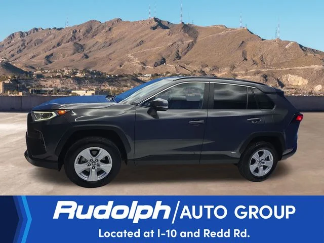 Used 2021 Magnetic Gray Metallic Toyota XLE image 2