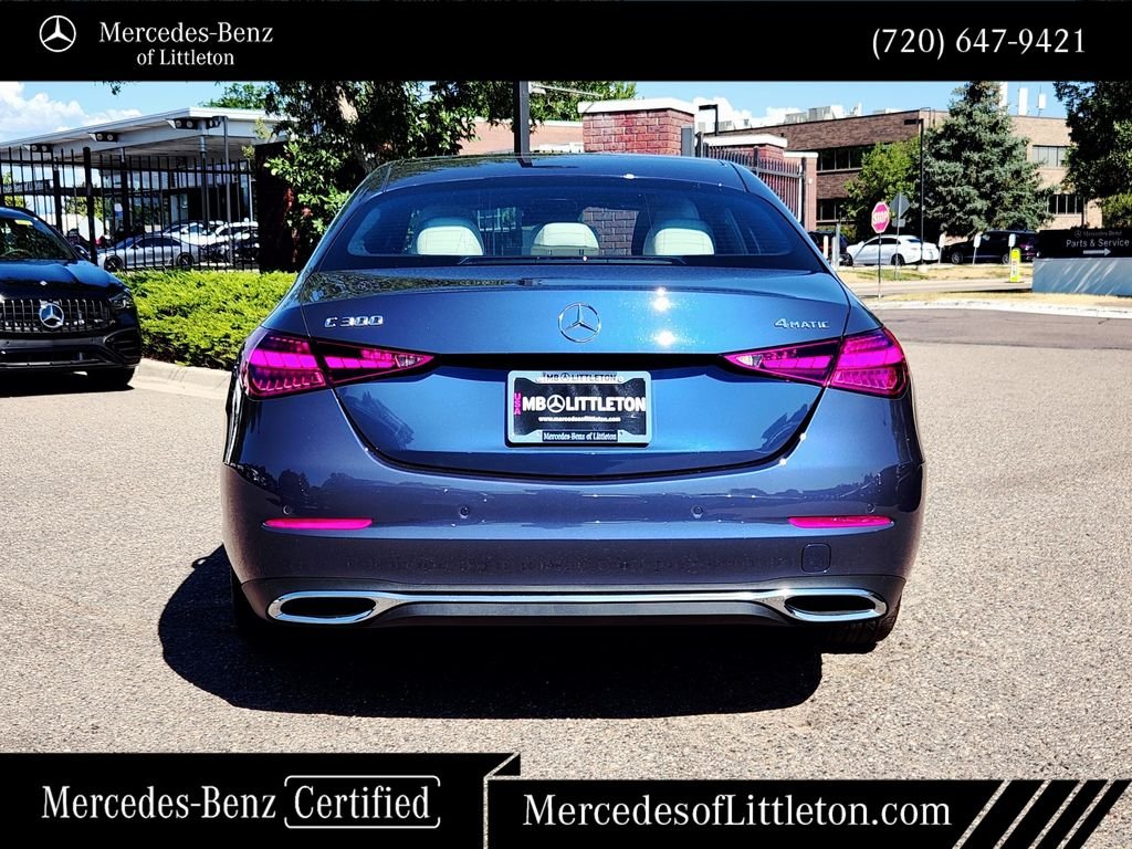 Certified Used 2026 Blue Mercedes-Benz C 300 image 6