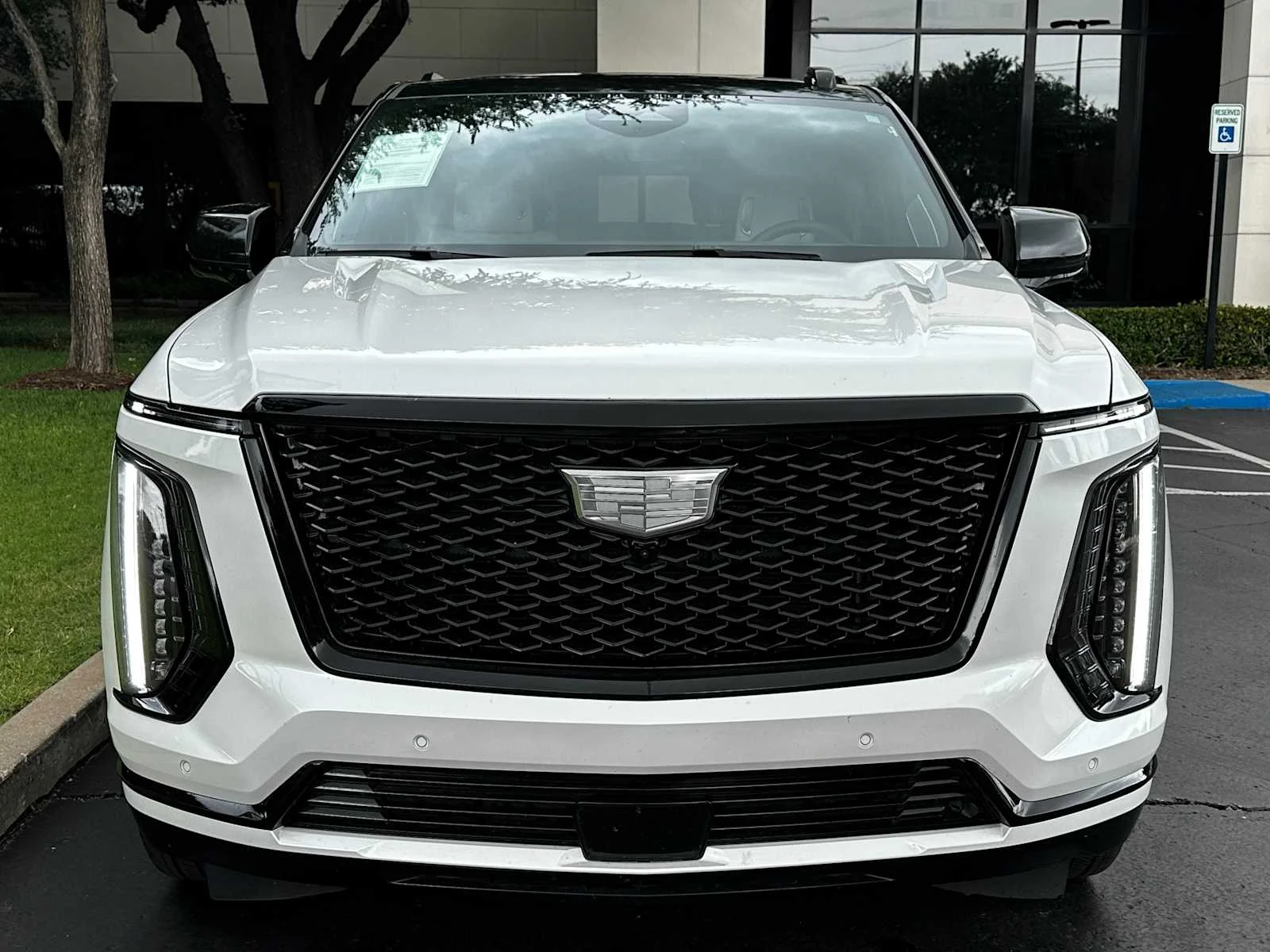 Certified Used 2025 Crystal White Tricoat Cadillac Sport Platinum image 2