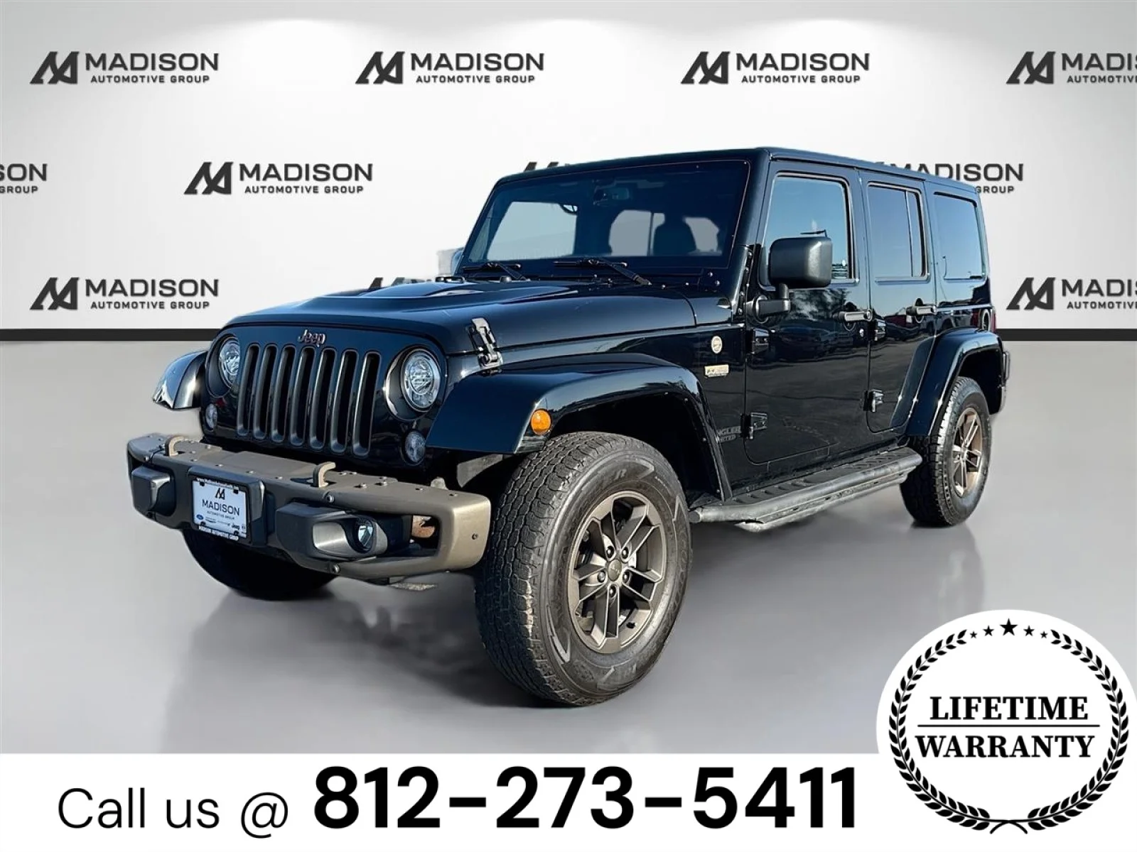 Used 2017 BLK Jeep 75th Anniversary image 1