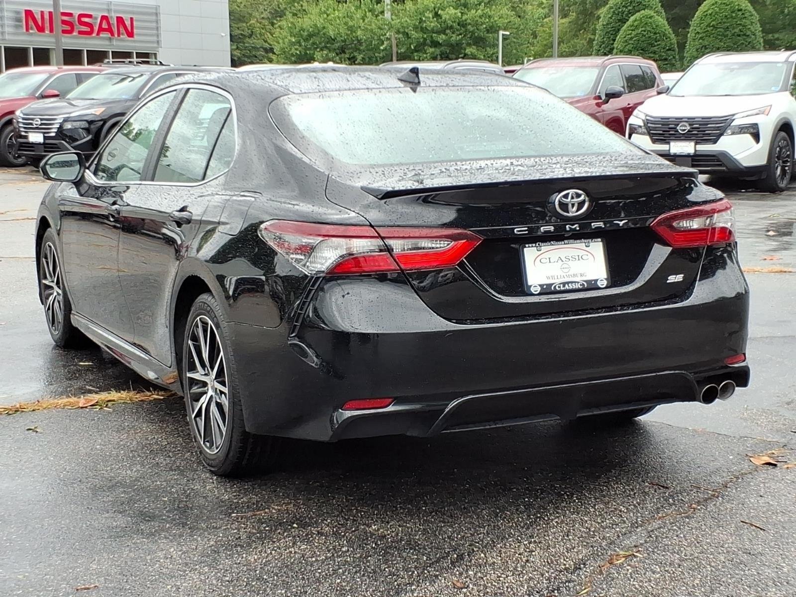 Used 2024 Midnight Black Metallic Toyota SE image 9