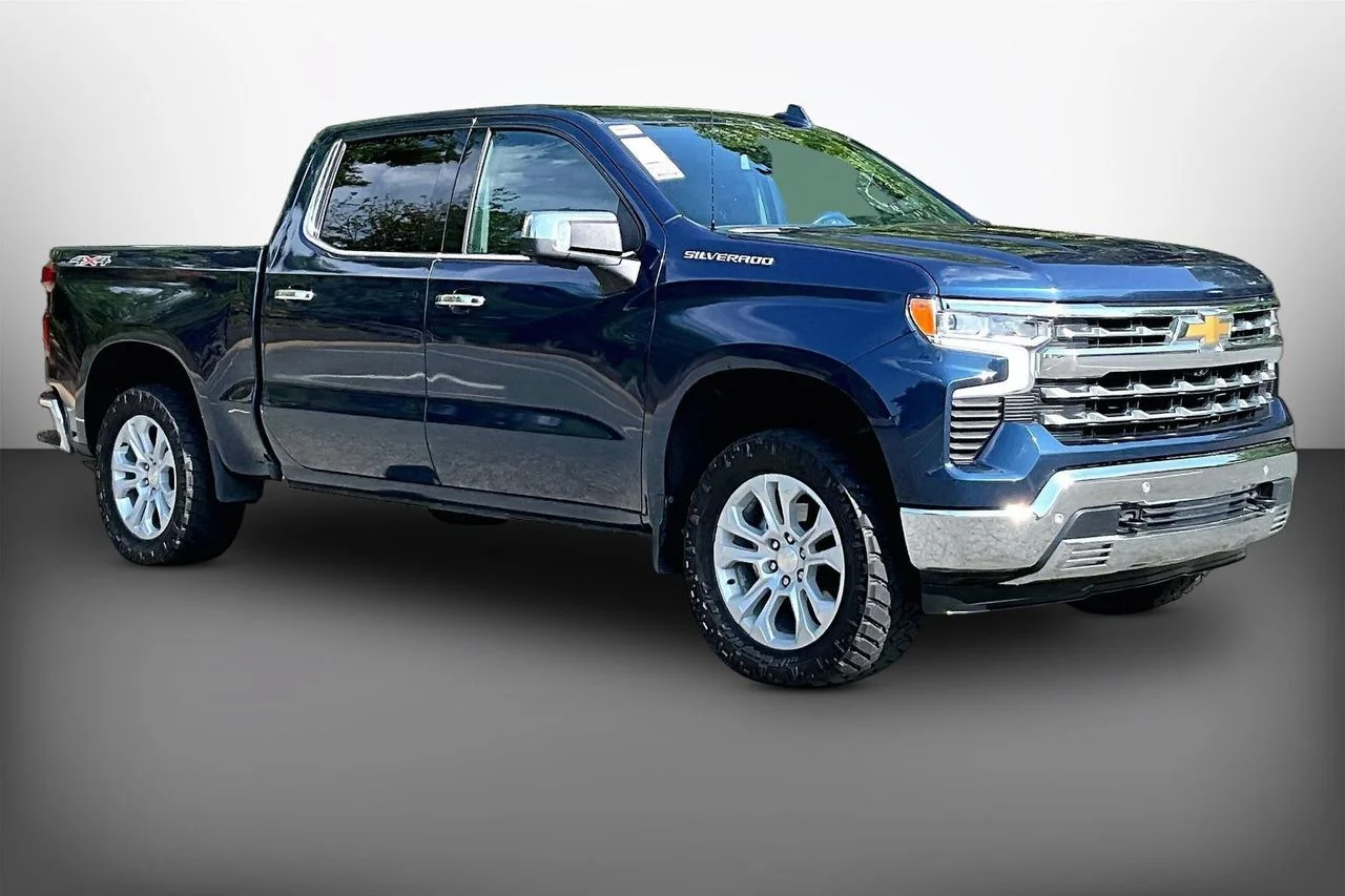 Certified Used 2023 Blue Chevrolet LTZ image 1