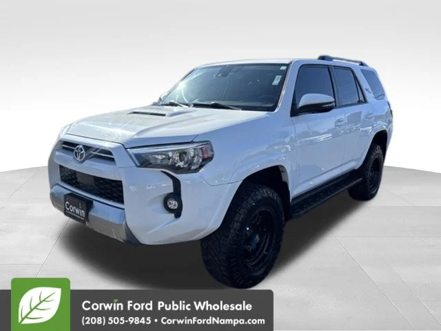 Used 2021 White Toyota TRD Off-Road Premium image 1