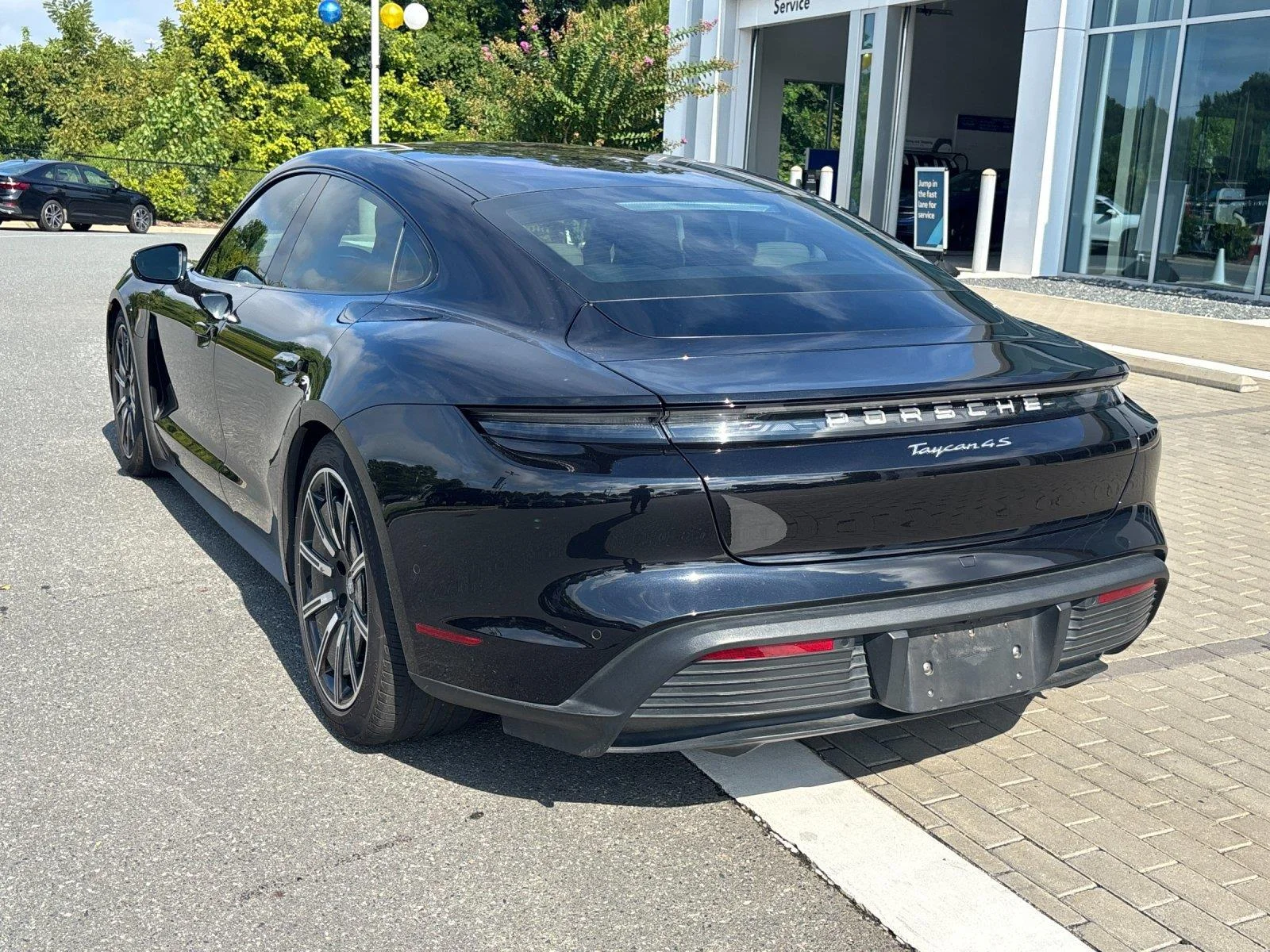 Used 2020 Jet Black Metallic Porsche 4S image 3