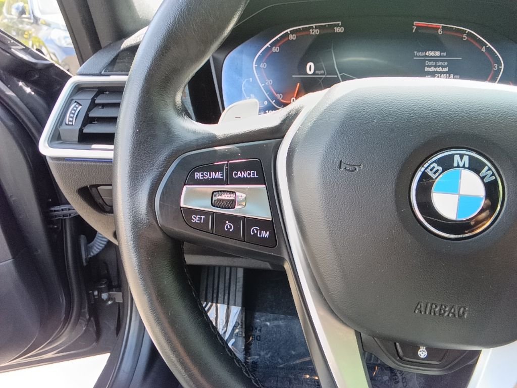 Used 2022 Mineral Grey Metallic BMW 330i xDrive image 14