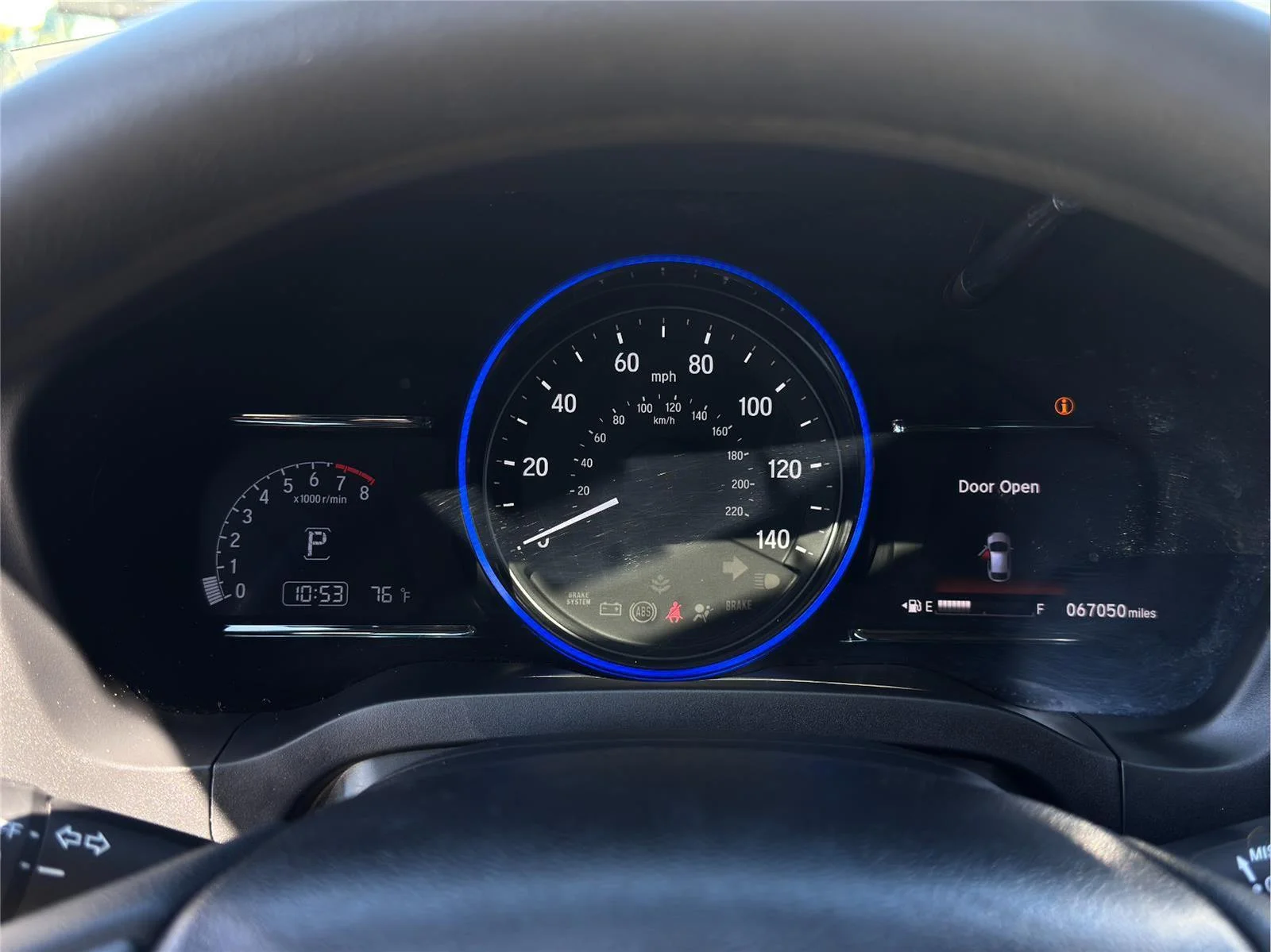 Used 2019 Crystal Black Pearl Honda EX image 12
