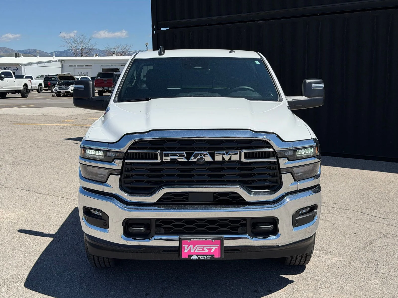 New 2026 Bright White Clear-Coat Exterior Paint RAM Tradesman image 3