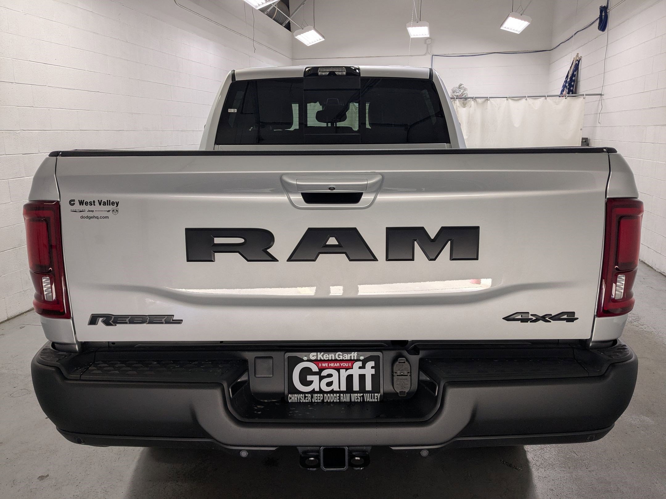New 2026 Silver-Zynith Exterior Paint RAM Rebel image 5