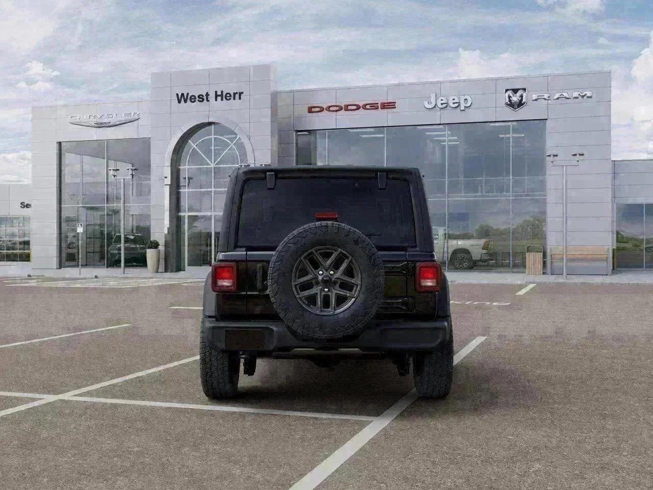 New 2026 Black Clear-Coat Exterior Paint Jeep Sport S image 7
