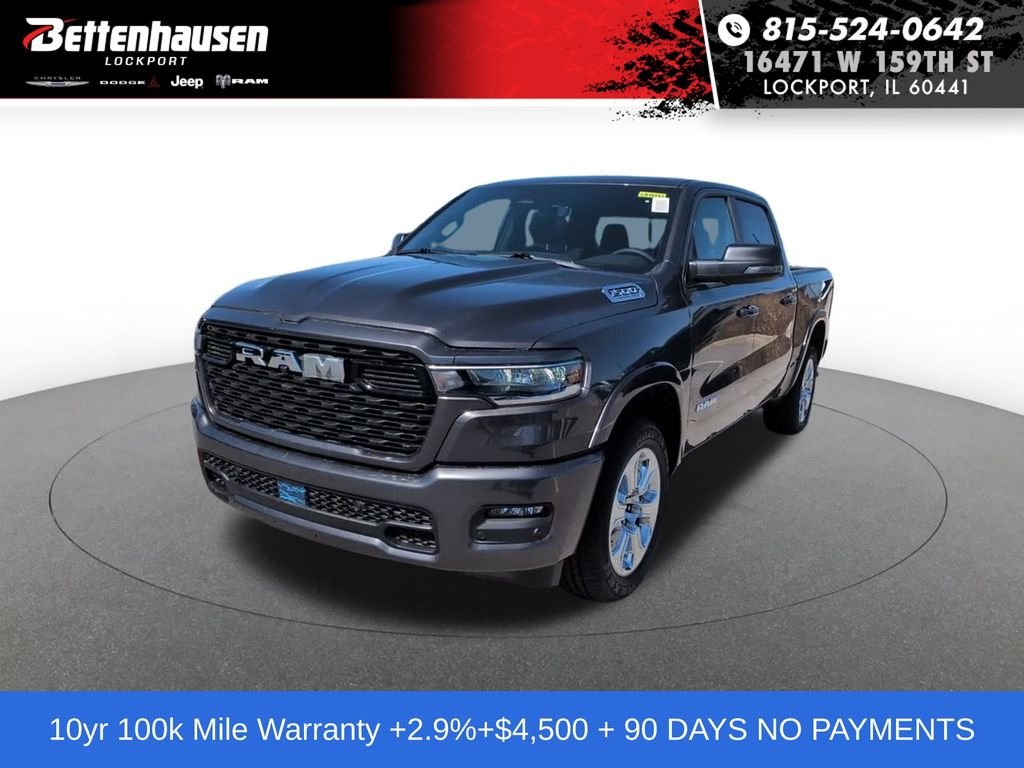 New 2026 Granite Crystal Metallic Clear-Coat Exterior Paint RAM BIG HORN image 13
