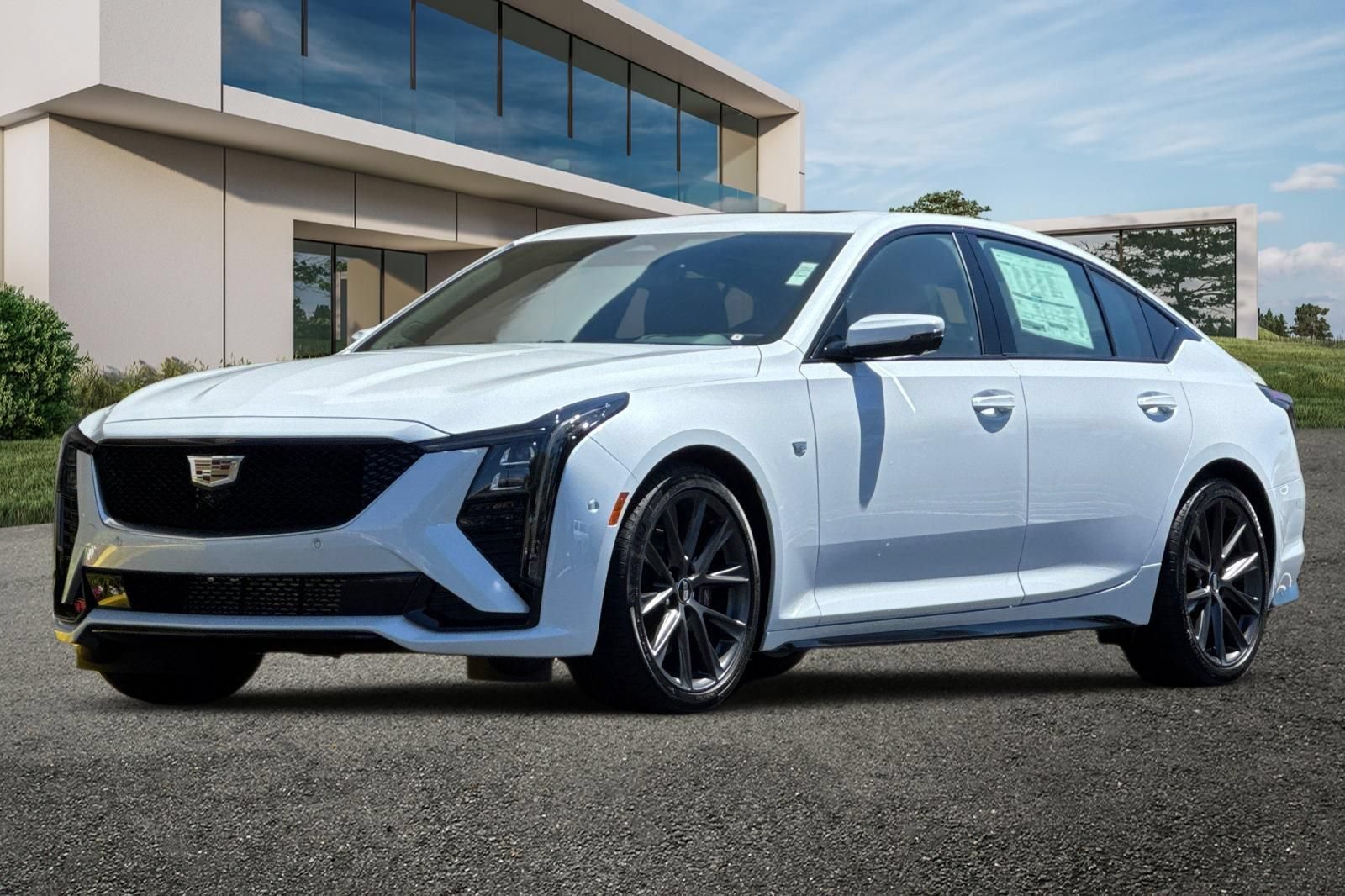 New 2026 Vibrant White Tricoat Cadillac Sport image 8