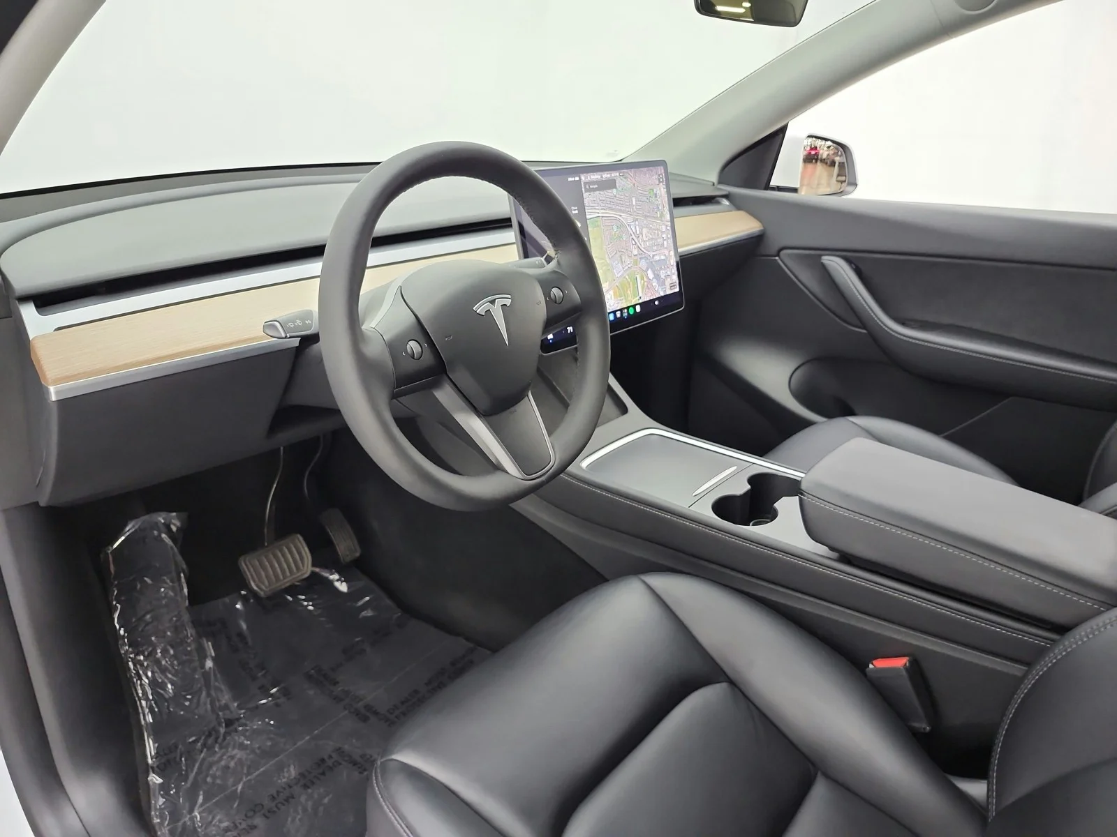 Used 2021 Pearl White Multi-Coat Tesla Long Range AWD image 12