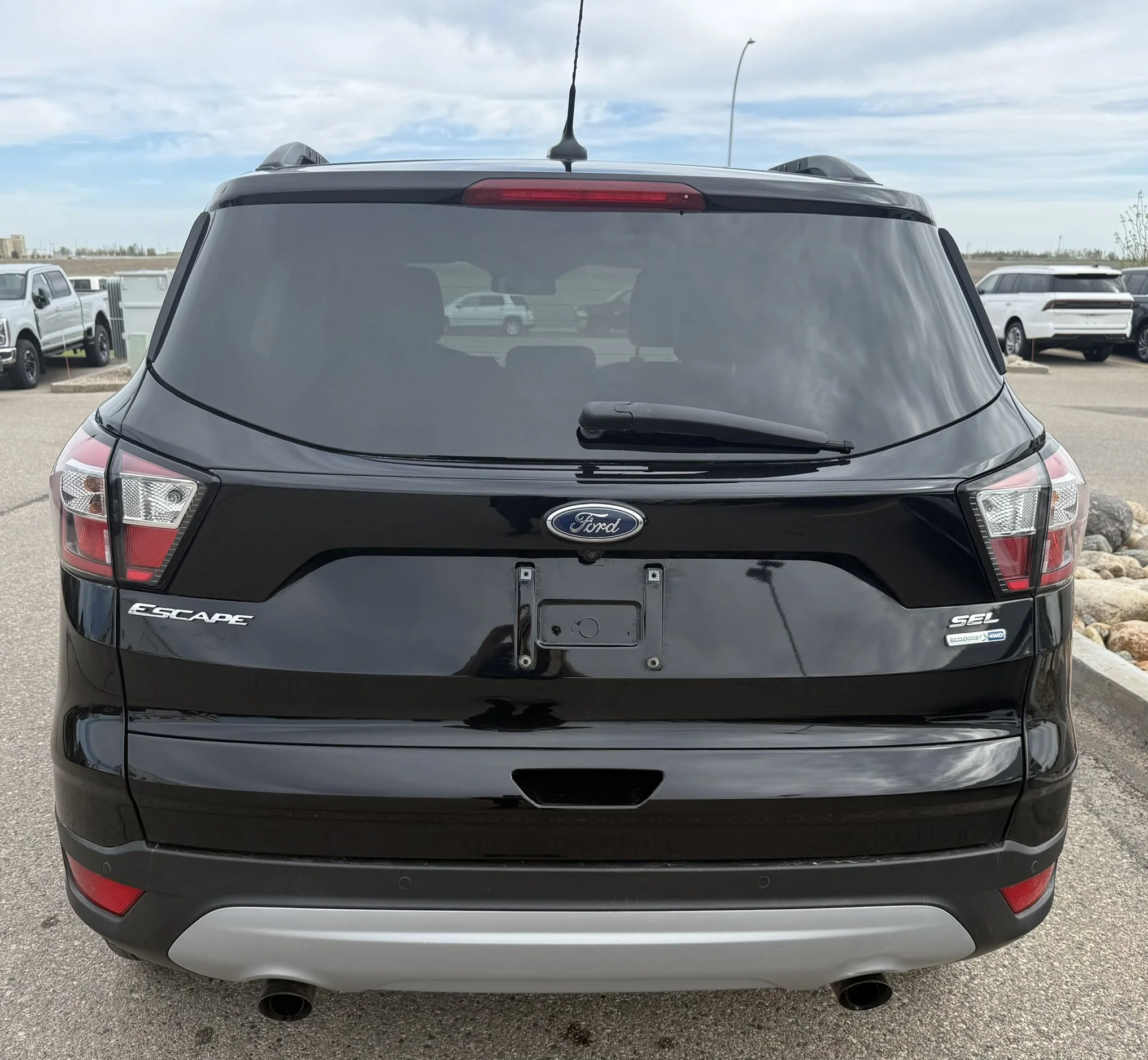 Used 2018 BLACK Ford SEL EcoBoost™  4WD **New Arrival** image 4