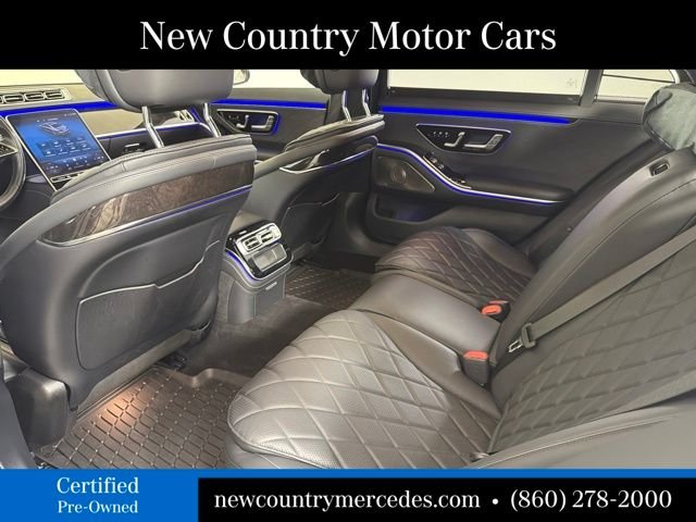 Certified Used 2021 White Mercedes-Benz S 580 image 14