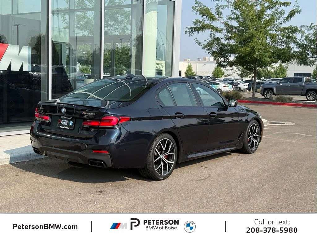 Used 2023 Black BMW M550i xDrive image 5