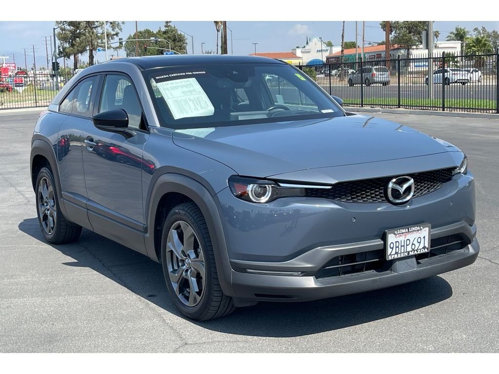 Certified Used 2022 Polymetal Gray Metallic Multi-Tone Mazda Premium Plus Package image 9