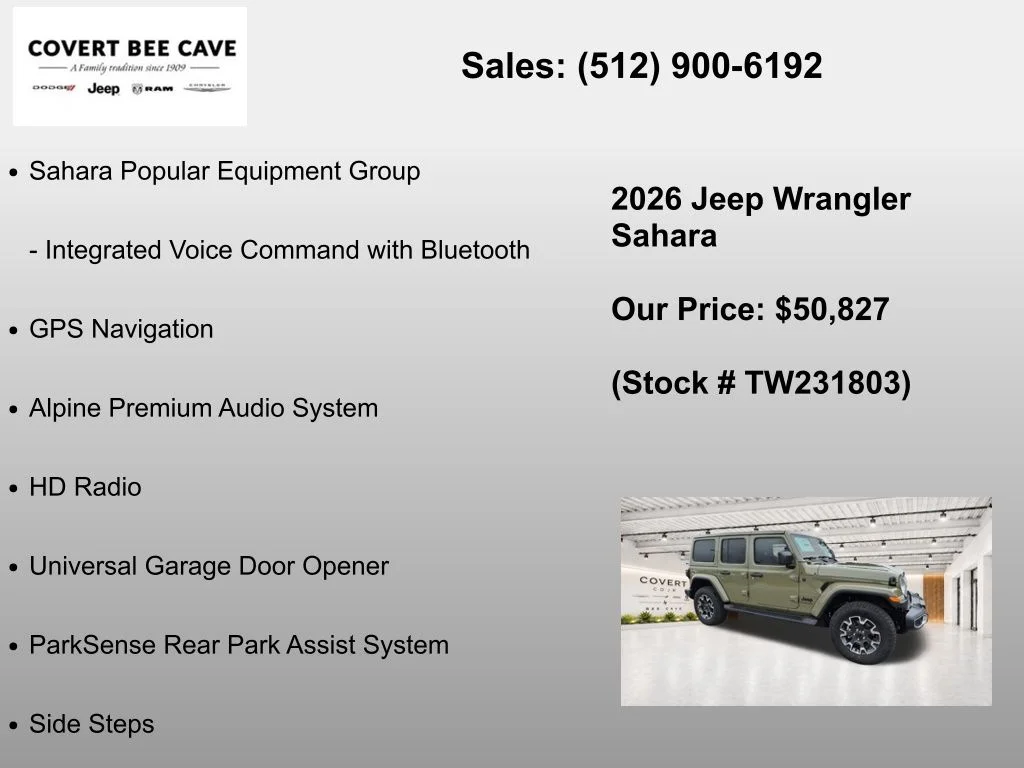 New 2026  Jeep Sahara image 25