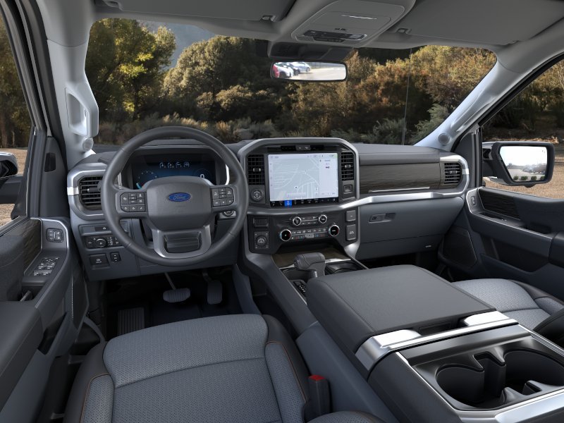 New 2025 Star White Metallic Tri-Coat Ford Lariat® image 37