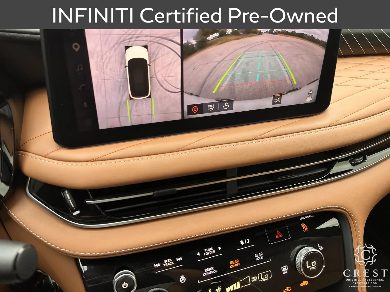 Certified Used 2027 Radiant White Black Obsidian INFINITI AUTOGRAPH image 19