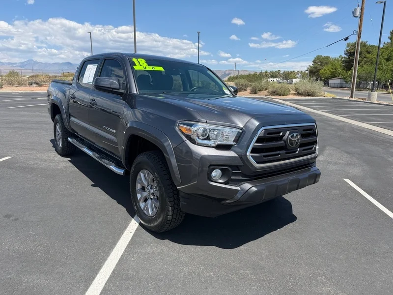 Used 2018 Magnetic Gray Met Toyota SR5 image 1