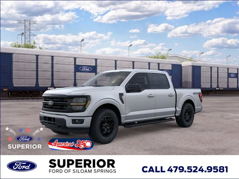 New 2026 Iconic Silver Ford XLT image 1