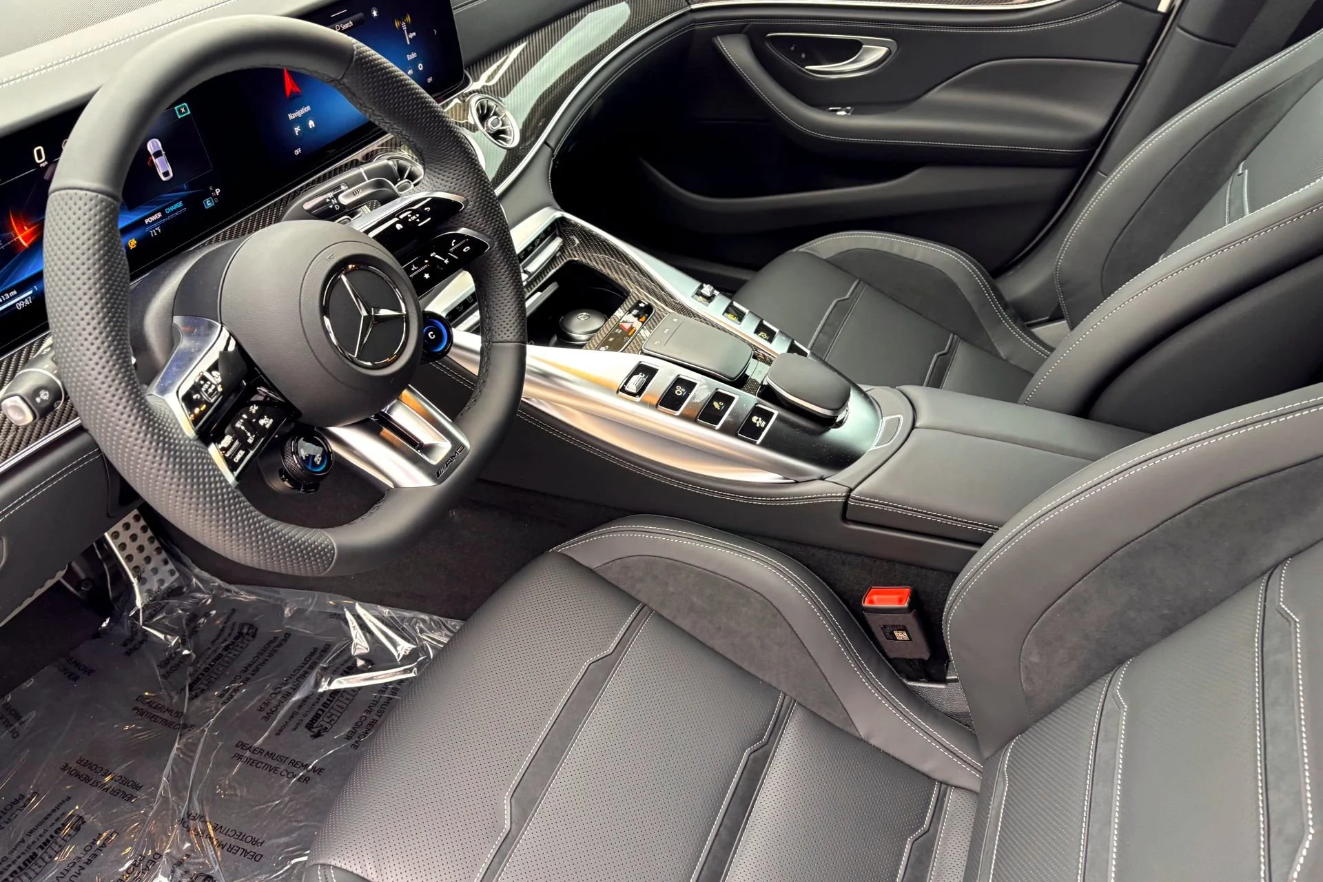 New 2026 Polar White Mercedes-Benz AMG® GT 53 image 6