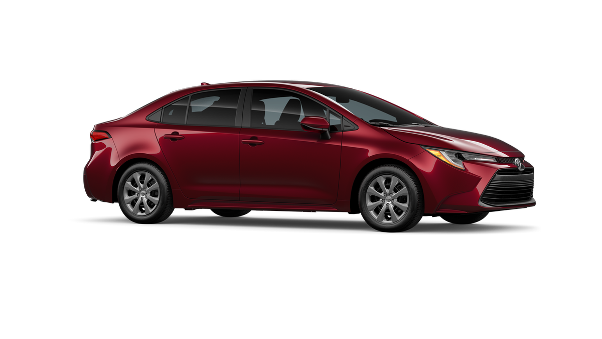 New 2026 Ruby Flare Pearl Toyota LE image 13
