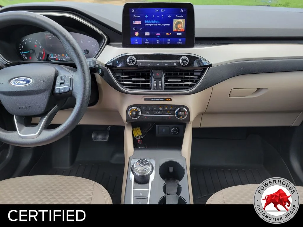 Used 2020 Red Ford SE image 20