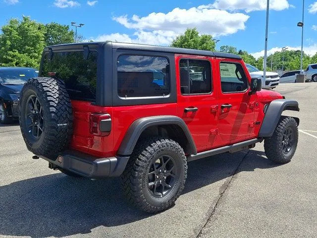 New 2026 Firecracker Red Clear-Coat Exterior Paint Jeep Willys image 4