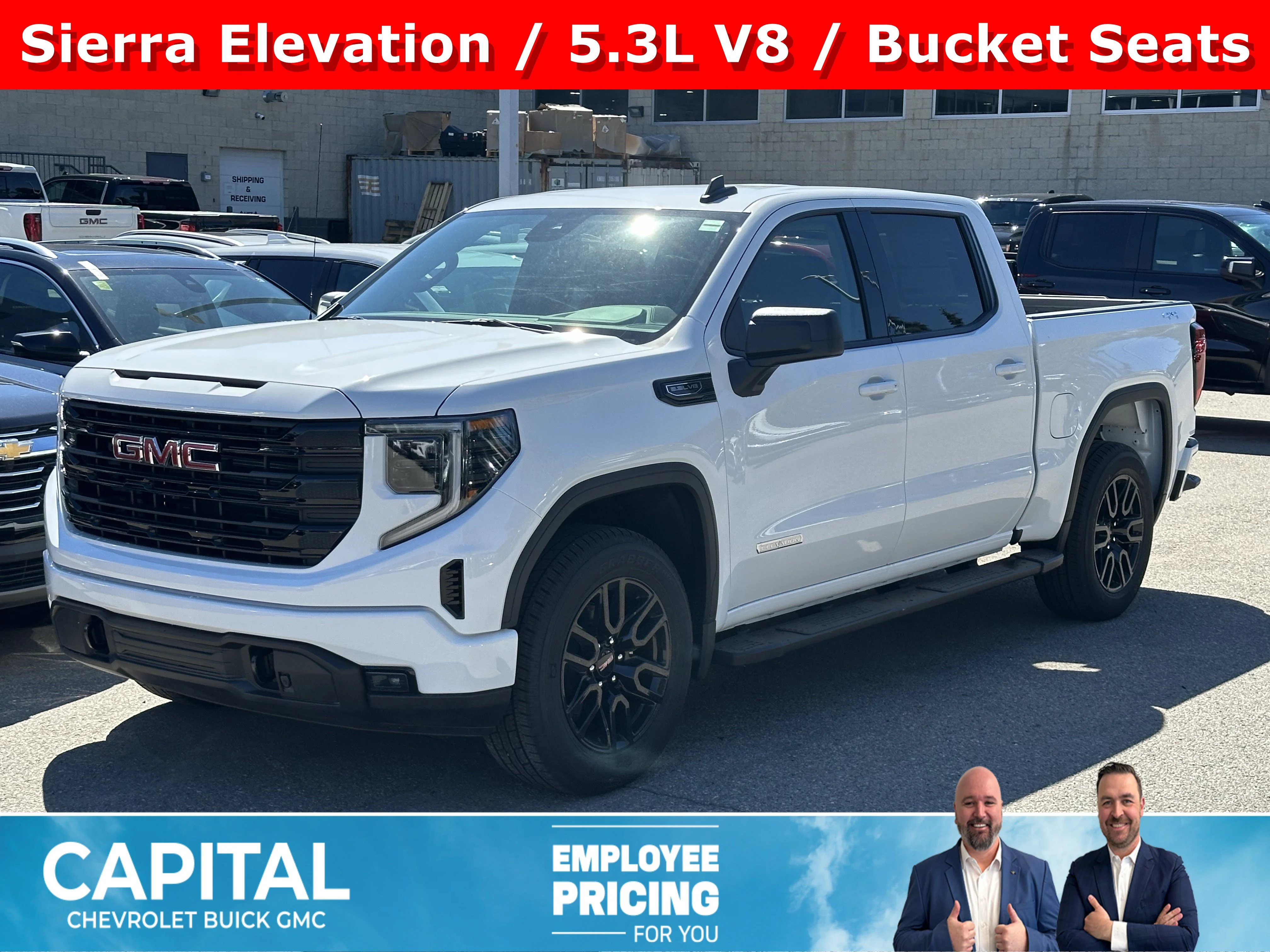 New 2026 Summit White GMC Elevation image 1
