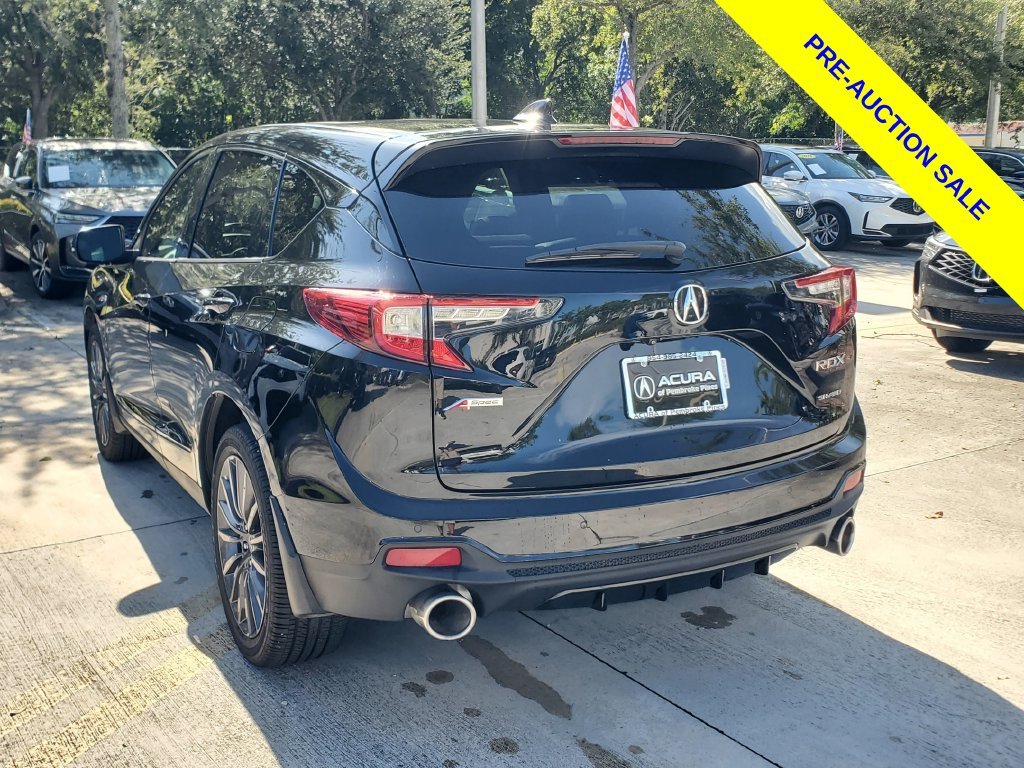 Used 2024 Black Acura A-Spec Advance Package image 5