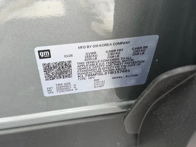 New 2026 Sterling Gray Metallic Chevrolet LT image 11