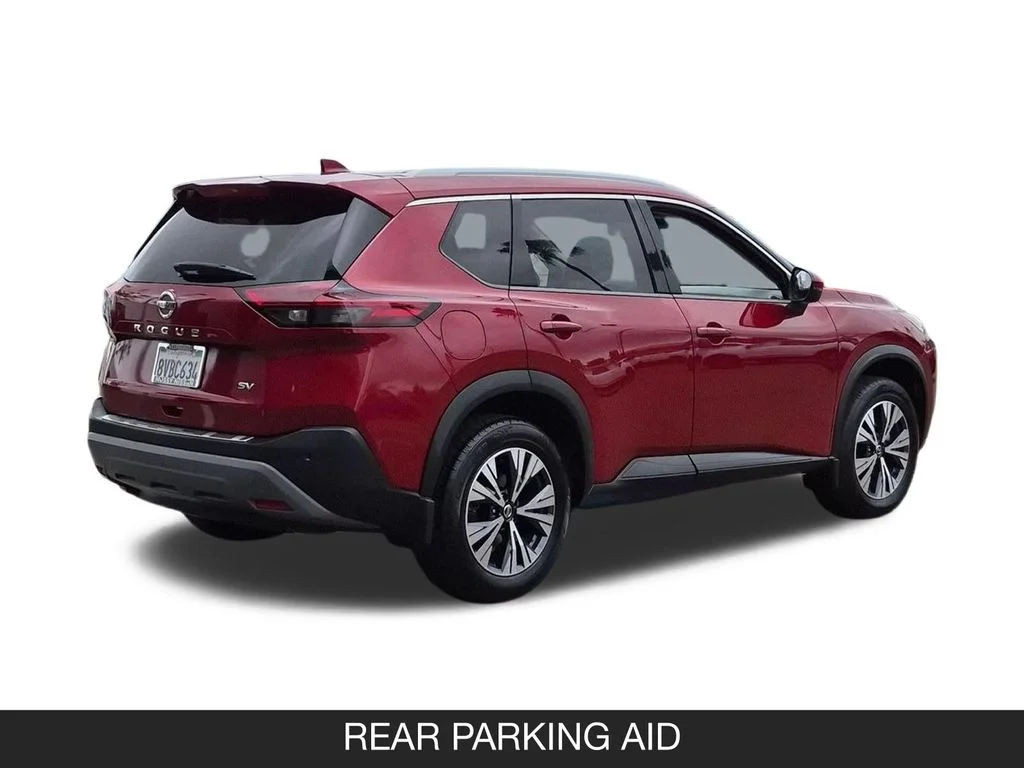 Used 2021 Red Nissan SV image 9