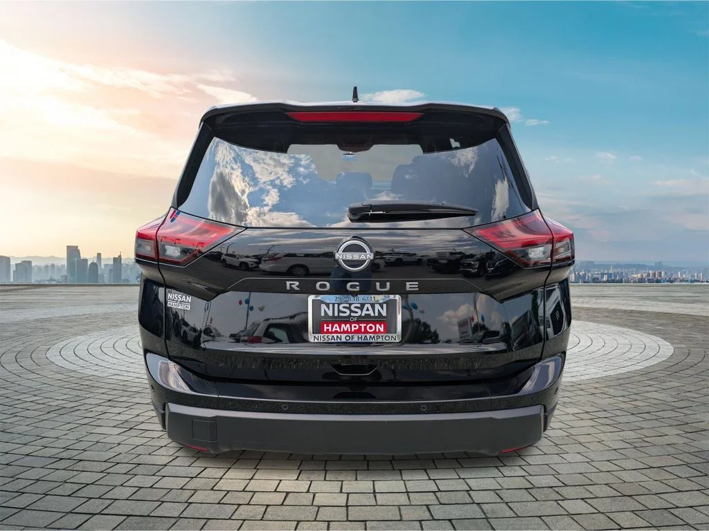 Certified Used 2025 Super Black Nissan SV image 6