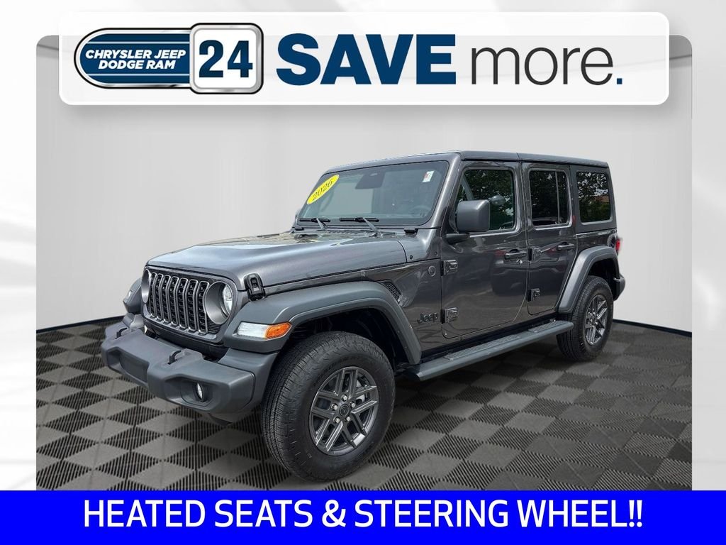 Used 2026 Gray Jeep Sport S image 1