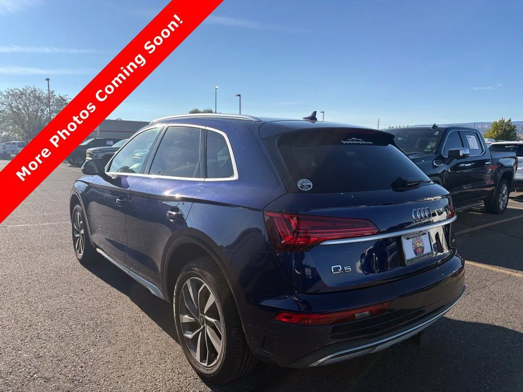 Used 2021 Blue Audi 45 Premium Plus image 4