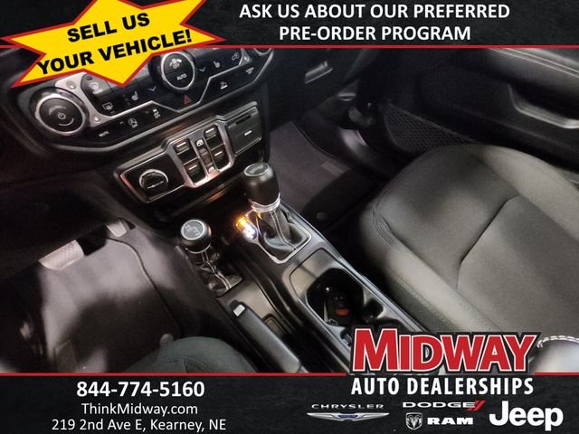 Used 2021 Black Jeep Unlimited Sahara image 11