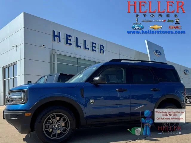 Used 2023 Atlas Blue Metallic Ford Big Bend image 1