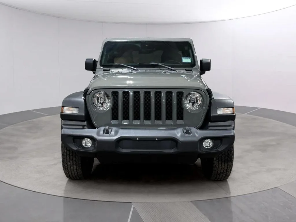 Used 2021 Sting-Gray Clearcoat Jeep Unlimited Sport S image 8
