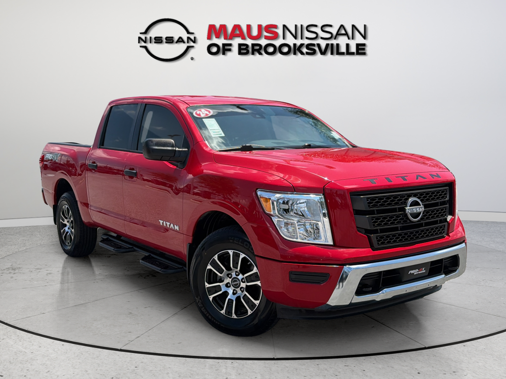 Certified Used 2024 Red Nissan SV image 3