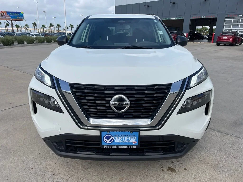 Certified Used 2021 White Nissan S image 2