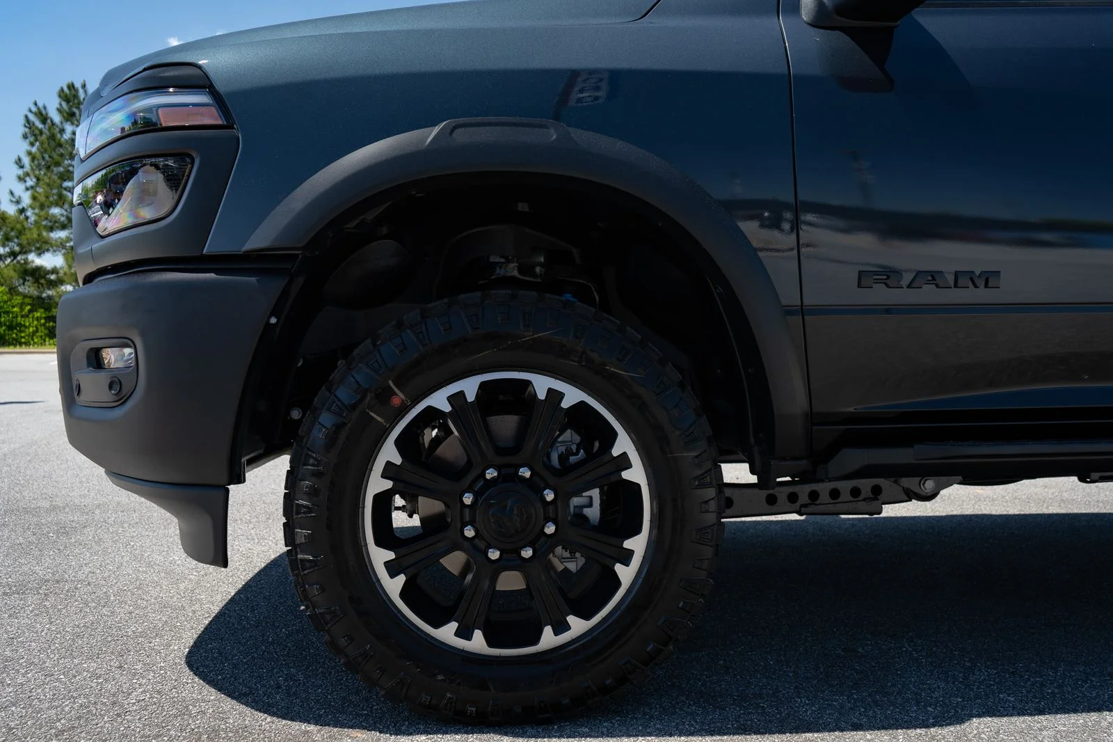 New 2026 Forged Blue Metallic Exterior Paint RAM Rebel image 4