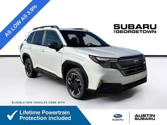 New 2026 CRYSTAL WHITE PEARL Subaru Premium Hybrid image 1