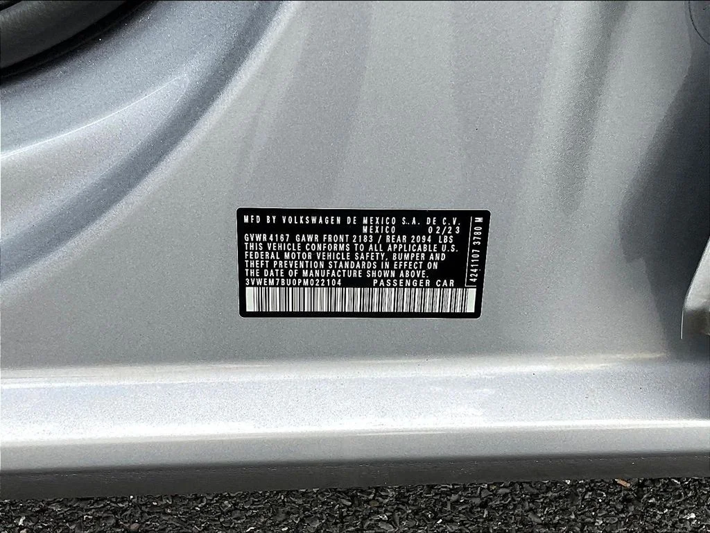 Certified Used 2023 Silver Volkswagen 1.5T SE image 19