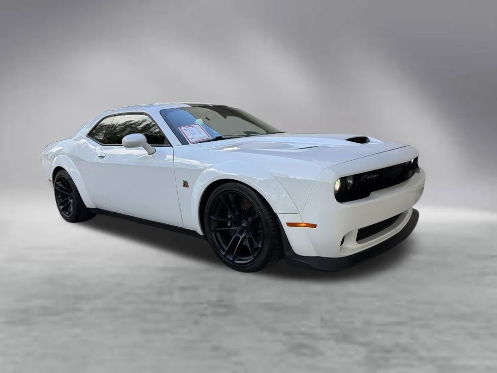 Used 2020 White Dodge R/T Scat Pack Widebody image 1
