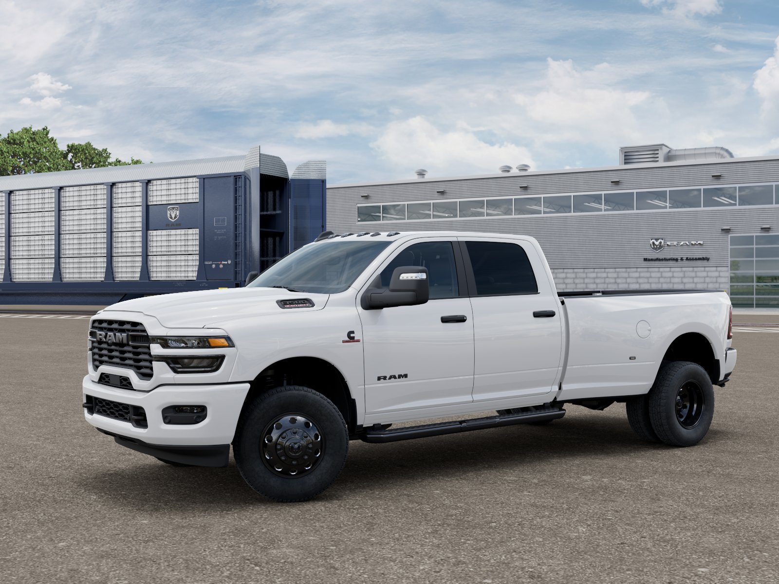 New 2026 Bright White Clearcoat RAM BIG HORN image 1