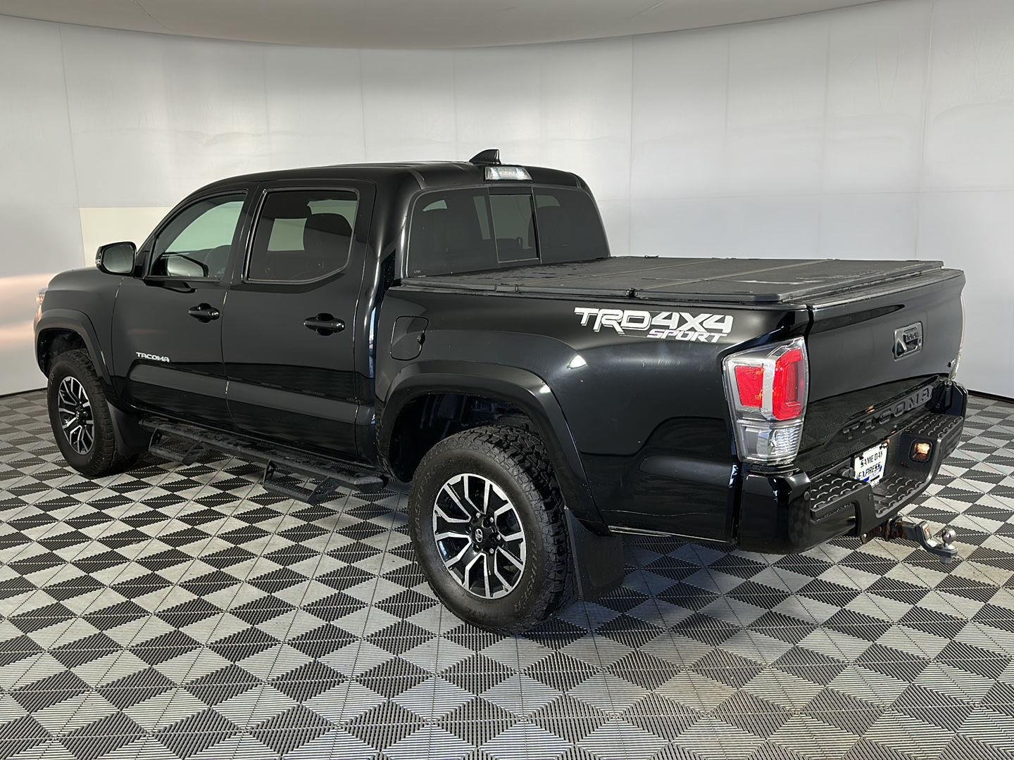 Used 2022 Midnight Black Metallic Toyota TRD Sport image 23