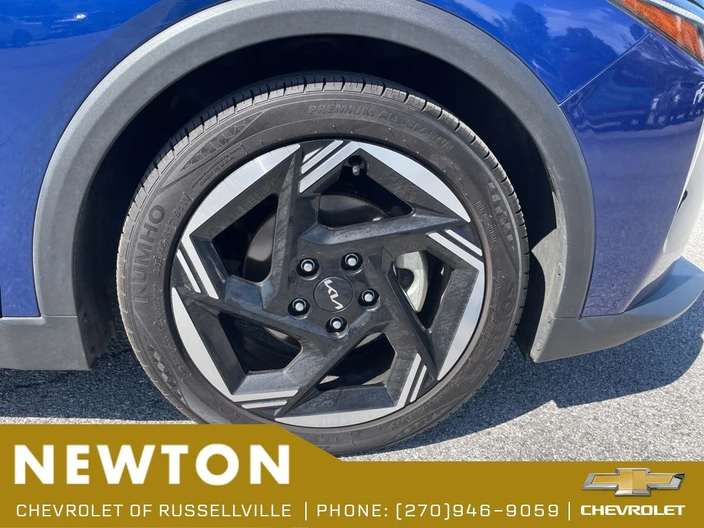 Used 2025 Deep Sea Blue Kia EX image 43