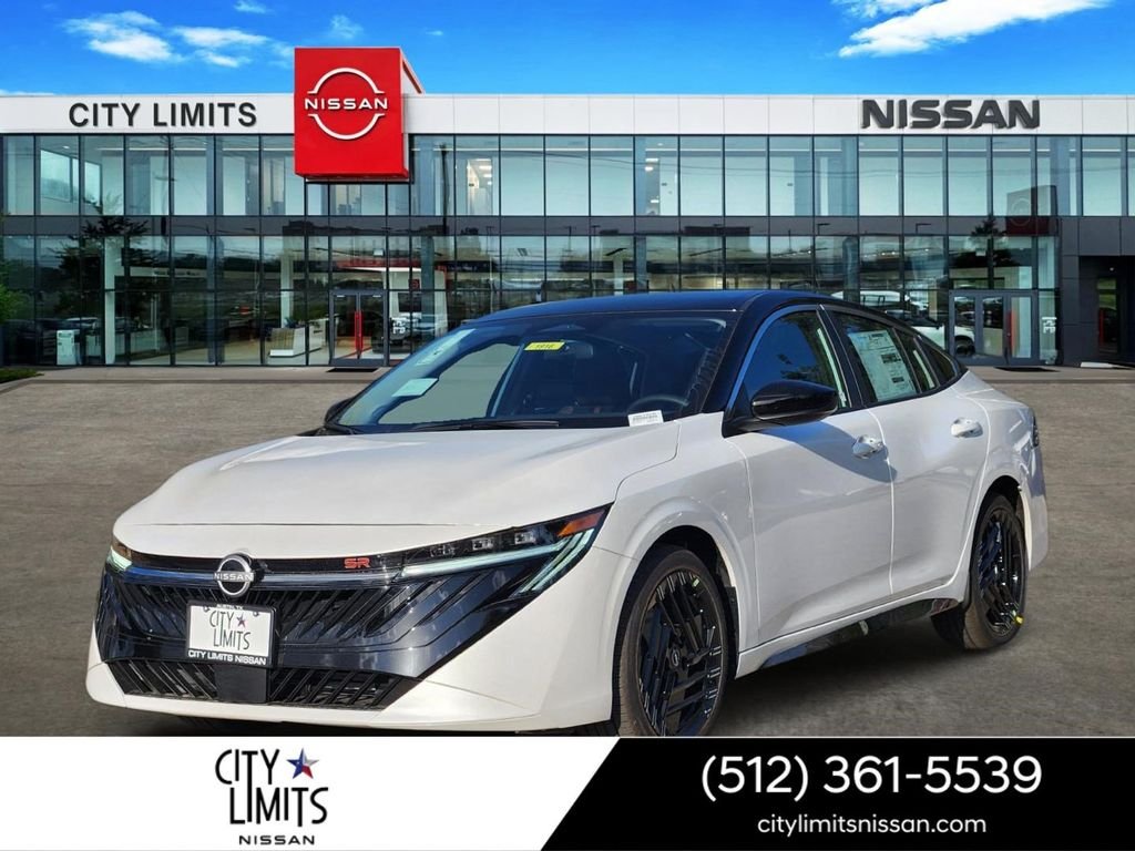 Aspen White TriCoat / Super Black Two-tone 2027 Nissan Sentra Sedan Front-Wheel Drive