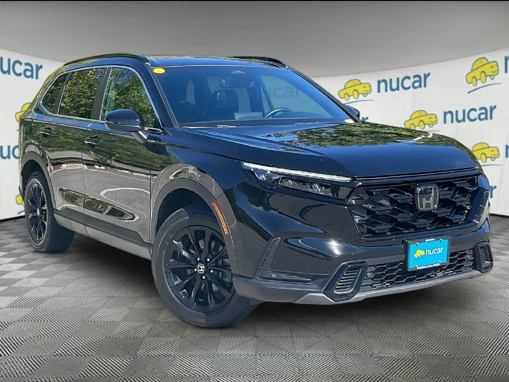 Used 2025 Crystal Black Pearl Honda Sport-L image 1